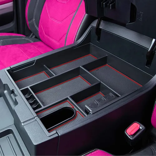 Vista 8 de JKCOVER - Bandeja organizadora para consola central, compatible con Tundra