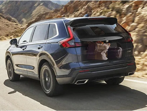 Vista 8 de cubierta retráctil para carga compatible con CR-V CRV LX 2017-2022, cubierta de tonelería con protección de privacidad para equipaje, anti-mirones