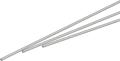 Vista 64 de Uxcell Tubo capilar de acero inoxidable 304, OD 0.4 mm x 0.1 mm de grosor de pared, 250 mm de longitud, tubo metálico para maquinaria industrial