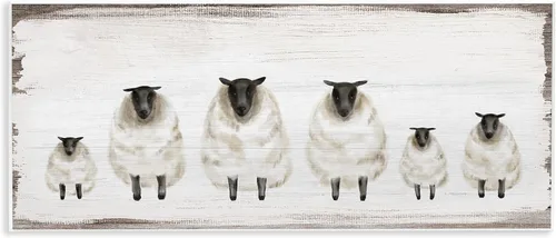 Vista 14 de Stupell Industries 'Pastoreo Bisonte Foggy Countryside' Arte de placa de pared Stupell Industries 17 x 7 Inches, Easy to Hang and Sturdy, Made in
