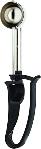 Vista 7 de Zeroll Cuchara Universal de Longitud Extendida EZ Disher para Control de Porciones de Alimentos Diseñada para Uso con Mano Derecha o Izquierda Apta