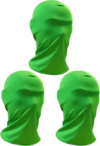 Vista 12 de Máscara de cara completa con capucha de elastano, máscara unisex para disfraz de Halloween