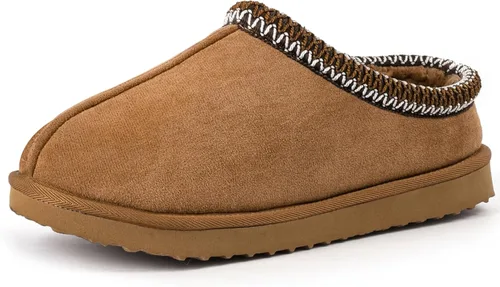 Vista 10 de Pantuflas para mujer, peludas, acogedoras, de tobillo corto, para interiores y exteriores, muletas peludas y cálidas, zapatillas de casa lindas