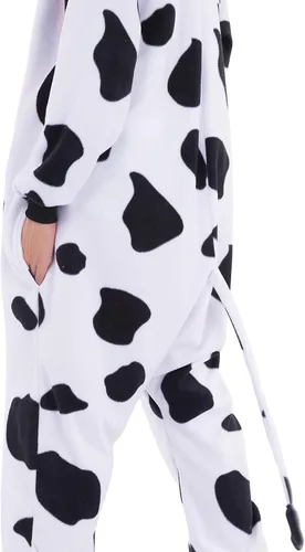 Vista 5 de Spooktacular Creations Pijama unisex de elefante para adultos, disfraz de animal de elefante para fiesta temática de Halloween