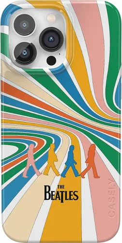 Vista 113 de Casely Funda para iPhone 14 Pro Max Todas las sonrisas Adhesivo de cara sonriente Compatible con MagSafe Diseño ultra delgado clásico