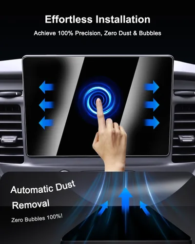 Vista 7 de SHAOHAO 2 Pcs for 2026 Ford Transit Screen Protector for 2022 2023 2024 2025 2026 Ford Transit Accessories (Passenger Van XL/XLT/Cargo Van/Crew Van)