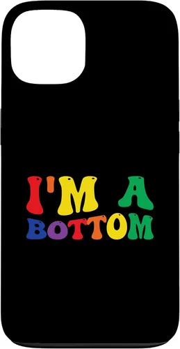Vista 7 de Funny Gay Pride Rainbow Flag I'm A Bottom Case for iPhone 16