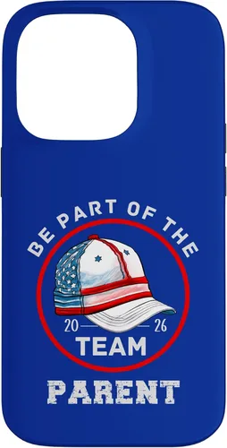 Vista 17 de Be Part of The Team Baseball Design Parent Version 2026 Case for iPhone 17
