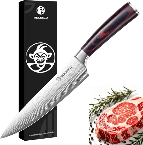 Vista 8 de Cuchillo de pan para pan casero, cuchillo de pan dentado de 10 pulgadas con acero inoxidable de alta calidad y mango ergonómico de madera de Pakka