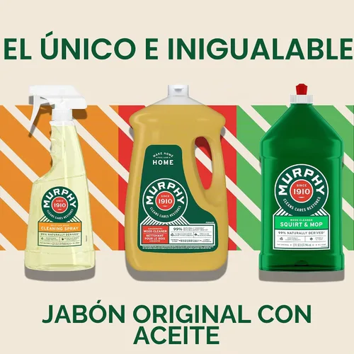 Vista 5 de Murphy - Jabón de aceite limpiador de madera, naranja (01031CT)