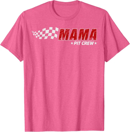 Vista 37 de Mama Pit Crew Race Car Birthday Family Matching Pit Crew Camiseta