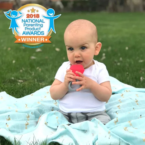 Vista 4 de INNOBABY TEETHIN' Smart Birthstone Ring TEETHER - Abril (diamante)
