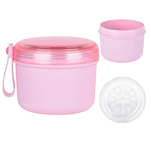 Vista 10 de Estuche de baño de dentadura, taza de dentadura sin fugas, caja de dentadura de gran capacidad, almacenamiento portátil para todo tipo de dentaduras