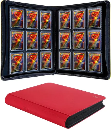 Vista 16 de Carpeta de tarjetas coleccionables de 2000 bolsillos (NEGRO)