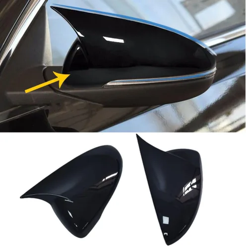 Vista 8 de MUXEE Cubierta para espejo retrovisor, para KIA Forte/K3/Cerato 2014 2015 2016 2017 2018, carcasa de señal de giro, accesorios para espejo