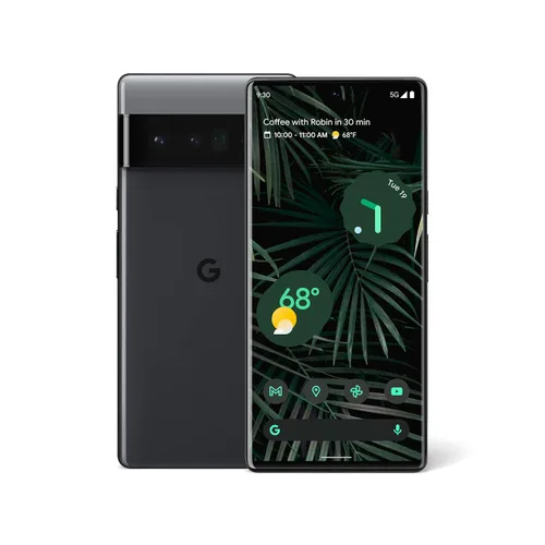 Vista 15 de Google Pixel 6 Pro - Teléfono Android 5G - Smartphone desbloqueado con cámara avanzada Pixel y lente teleobjetivo - 128GB - Blanco nublado