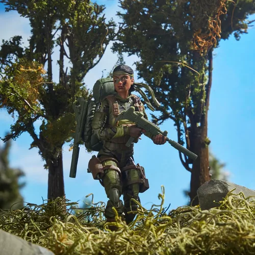 Vista 9 de G.I. Joe Classified Series 60th Anniversary Action Marine - Francotirador, figura de acción coleccionable de 6 pulgadas con traje Ghillie y 19