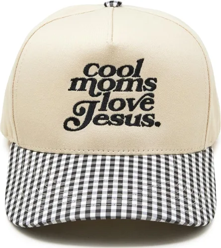 Vista 56 de Funky Junque Gorra Trucker Snapback Boy Mom - Verde/Beige
