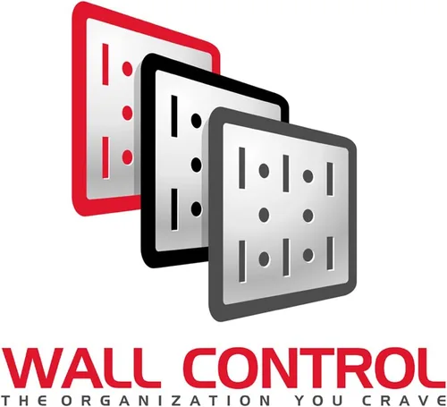 Vista 7 de Wall Control 10-UH-003 B Gancho en U ranurado para tablero de clavijas Wall Control solamente, 3 pulgadas, negro