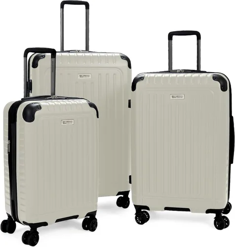 Vista 21 de Ben Sherman Maleta vertical de viaje Spinner Sunderland, Naval, Maleta vertical de viaje Spinner Sunderland