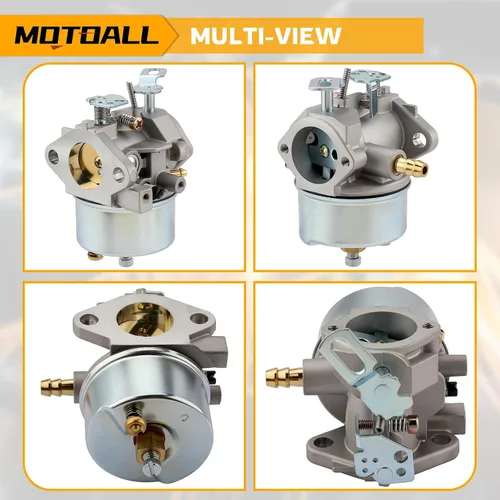 Vista 5 de Carburador MOTOALL para quitanieves 640349 640052 640054 632334A 632334 para John Deere 526 726 732 826 1032 Carburador ajustable HM80-155392P