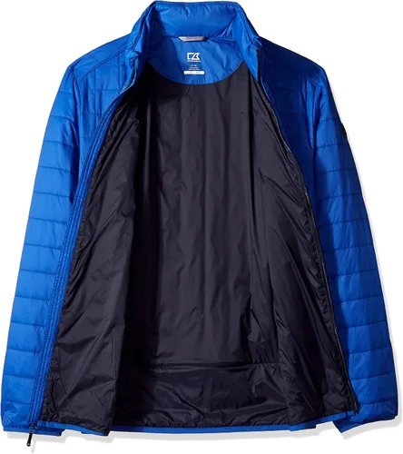 Vista 2 de Cutter & Buck Chaqueta impermeable Primaloft para hombre resistente a la intemperie