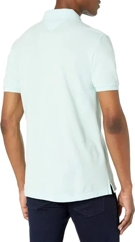 Vista 115 de Tommy Hilfiger Polo de piqué de algodón de manga corta para hombre en ajuste regular