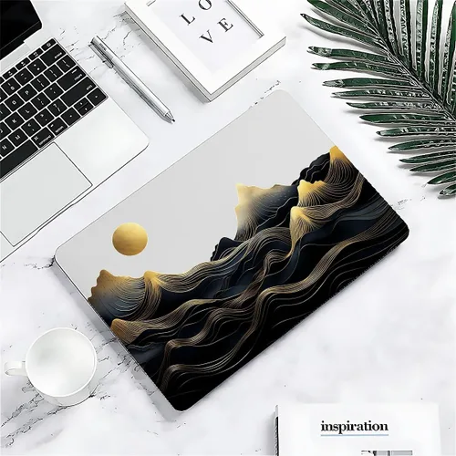 Vista 6 de Funda rígida de plástico compatible con MacBook Air de 13 pulgadas 2020 2021 M1 A2337 A2179 A1932, carcasa rígida de plástico para Mac Air 13