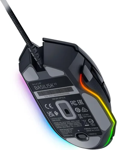 Vista 4 de Razer Basilisk V3 - Ratón ergonómico con cable