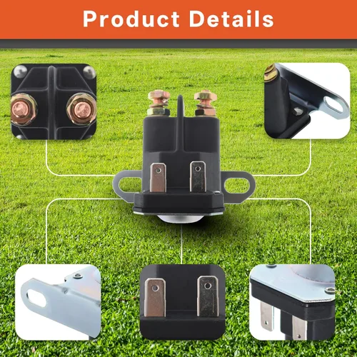 Vista 3 de labwork Reemplazo del solenoide de arranque de 12V para Cub Cadet 725-04439 LTX1045 LTX1046 LT1042 LT1045 LT1040