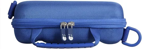 Vista 4 de Hermitshell Estuche rígido de viaje para cámara VTech Kidizoom Duo/VTech KidiZoom Pix/VTech KidiZoom Pix Plus Selfie Camera (azul)