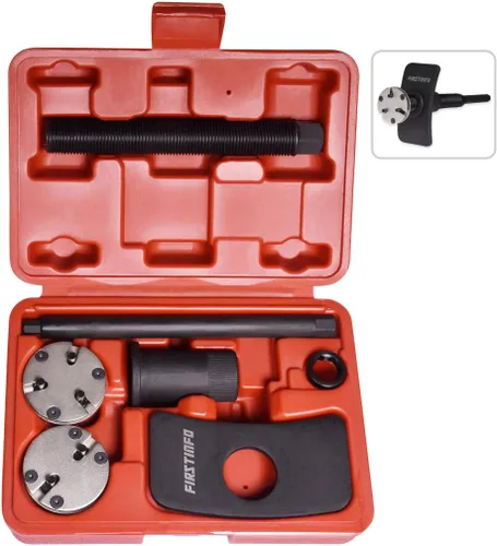Vista 6 de FIRSTINFO F3298B - Pinza de freno de disco ajustable universal de 2 y 3 pines, herramienta de repuesto de pistón de pistón de retroceso, funciona