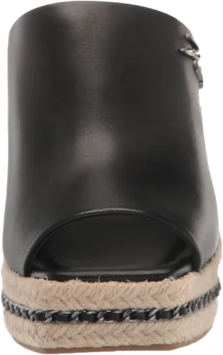 Vista 2 de KARL LAGERFELD Sandalias de cuña tipo alpargata para mujer