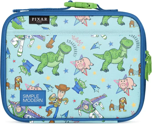 Vista 40 de Simple Modern Fiambrera para niños y bolsa de almuerzo aislada para la Campos de unicornio