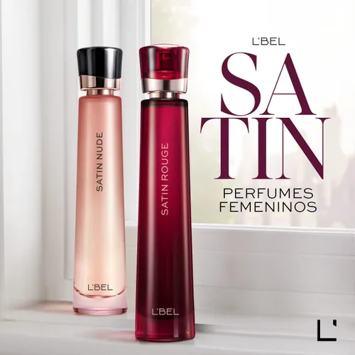 Vista 5 de L'BEL – Perfume Satin Nude para Mujer de Larga Duración 1.7 fl oz