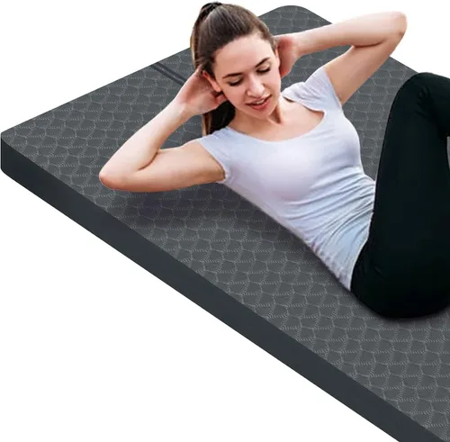 Vista 37 de nuveti Tapete Grande para Ejercicios - Tapete de Yoga de 15mm/20mm/30mm de Grosor Tapete de Ejercicios para Fitness, Yoga, Pilates, Estiramientos