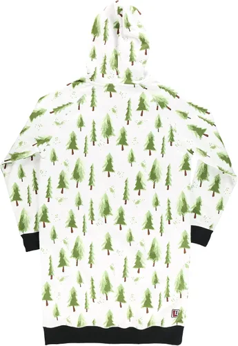 Vista 104 de Lazy One Sudadera con capucha de gran tamaño, ropa de dormir cómoda, vestido de suéter para mujer