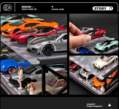 Vista 6 de Vitrina para Hot Wheels: 1 64 Exhibición de coches fundidos a presión