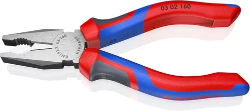 Vista 3 de KNIPEX 03 02 160 Alicates combinados de agarre cómodo