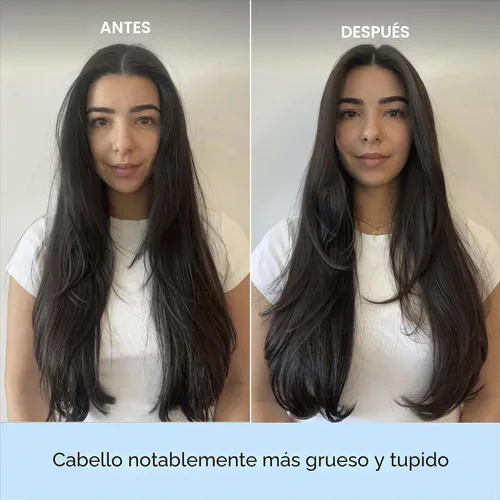 Vista 2 de Briogeo Destinado a la densidad de cafeína + acondicionador de densidad de péptidos de biotina Aumenta el grosor y el volumen del cabello