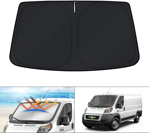 Vista 12 de KUST Parasol para parabrisas para BMW X1 F48 2016, 2017, 2018, 2019, 2020, 2021, 2022, accesorios de ajuste personalizado, parasol plegable
