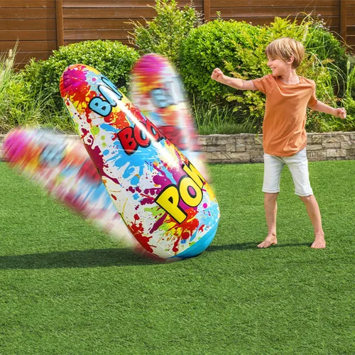 Vista 4 de Bestway Punching Hinchable Comic 119 cm +3 Años Interior y Jardin 52630