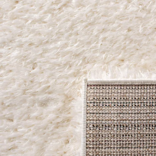 Vista 6 de SAFAVIEH Madrid Shag Collection - Alfombra decorativa, 4 x 6 pies, diseño liso, no desprende pelusa y de fácil cuidado, 1.6 pulgadas de grosor
