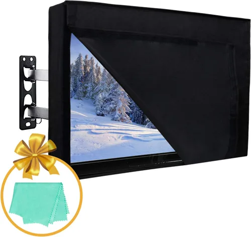 Vista 11 de Easy-Going Funda de TV para exteriores con plano frontal enrollable, impermeable y resistente a la intemperie para televisores de pantalla plana