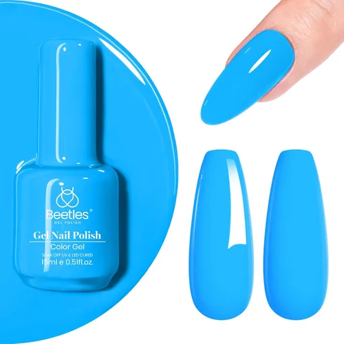 Vista 65 de Beetles - Esmalte de uñas en gel, 1 unidad de 0.5 onzas fluidas (15ml), extracción por remojo, arte de uñas, estética de manicura, bricolaje, curado