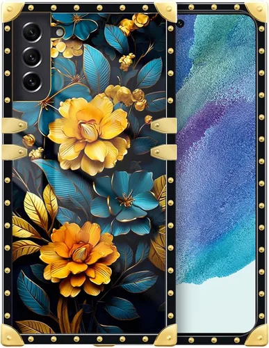 Vista 167 de Funda compatible con Samsung Galaxy S10 4G, TPU suave de lujo y parte trasera de policarbonato duro para niñas y mujeres, funda protectora a prueba