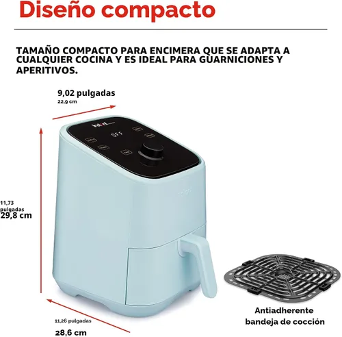 Vista 6 de Instant Pot Vortex 2 cuartos Mini Freidora de Aire, Pequeña Freidora de Aire que Cruje, Recalienta, Hornea, Asa para Comidas Rápidas y Fáciles