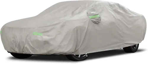 Vista 26 de Migaven Car Cover Custom Fit for Jeep Wrangler 2 Door 1987-2026 JK JL CJ YJ TJ, Waterproof Rain Sun Protection with Door Zipper & Inner Cotton