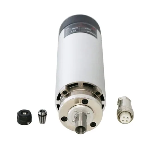 Vista 7 de Motor de husillo CNC ATO 3 fases 380V refrigerado por aire CNC motor de husillo, 1.5kW, 18000rpm 400Hz motor de husillo, para máquina enrutadora CNC