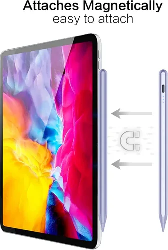 Vista 8 de Lápiz óptico para iPad 2018-2026, accesorios activos para iPad Blanco